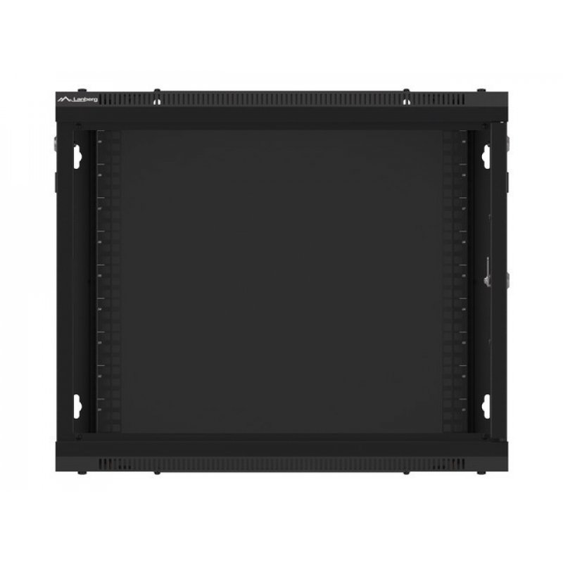 Lanberg WF01-6609-00B rack cabinet 9U Wall mounted rack Black