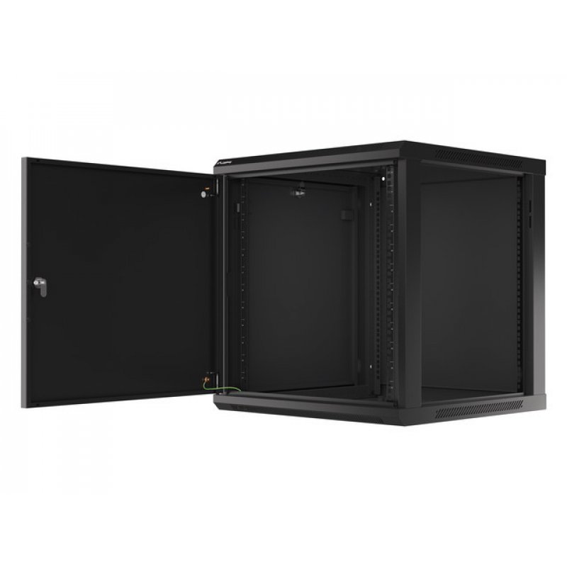 Lanberg WF01-6612-00B étagère 12U Rack monté sur le mur Noir