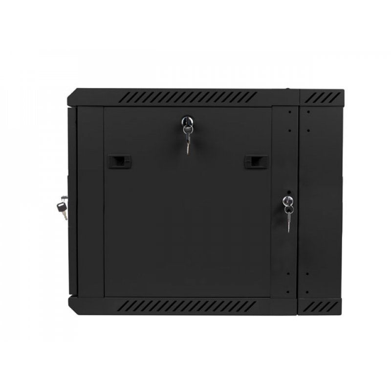 Lanberg WF02-6609-10B rack cabinet 9U Wall mounted rack Black