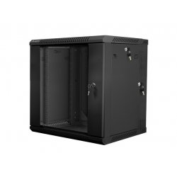 Lanberg WF02-6612-10B étagère 12U Rack monté sur le mur Noir