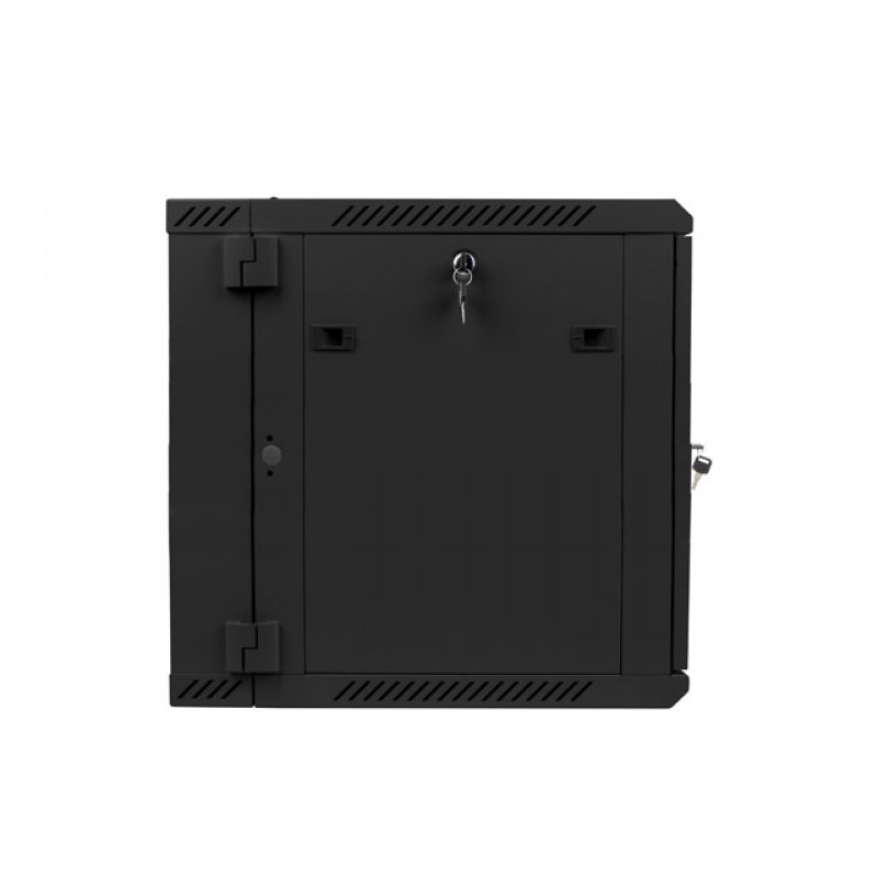 Lanberg WF02-6612-10B rack cabinet 12U Wall mounted rack Black