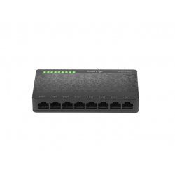 Lanberg DSP1-0108 network switch Unmanaged Fast Ethernet (10/100) Black