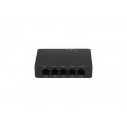 Lanberg DSP2-1005-12V commutateur réseau Non-géré Gigabit Ethernet (10/100/1000) Noir