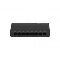 Lanberg DSP2-1008-12V network switch Unmanaged Gigabit Ethernet (10/100/1000) Black