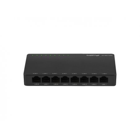 SWITCH LANBERG 8 PUERTOS GIGABIT RJ45 ETHERNET