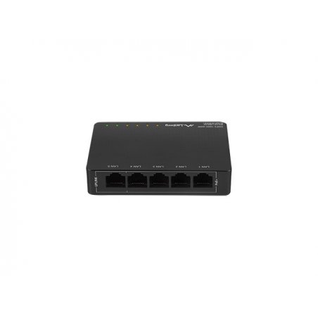 SWITCH LANBERG 5 PTOS GBIT POE 4 PORT POE 30W/PORT MAX 60W