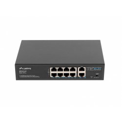 Lanberg RSFE-8P-2GE-120 commutateur réseau Non-géré Gigabit Ethernet (10/100/1000) Connexion Ethernet, supportant