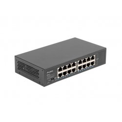 Lanberg RSGE-16 commutateur réseau Non-géré Gigabit Ethernet (10/100/1000) 1U Noir