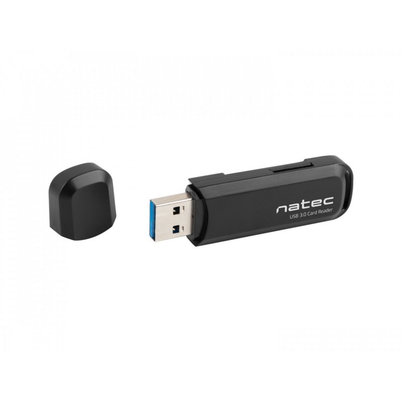 NATEC Scarab 2 lecteur de carte mémoire USB 3.2 Gen 1 (3.1 Gen 1) Type-A Noir