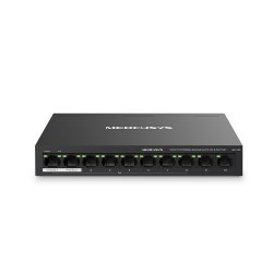 Mercusys MS110P commutateur réseau Géré Fast Ethernet (10/100) Connexion Ethernet, supportant l'alimentation via ce