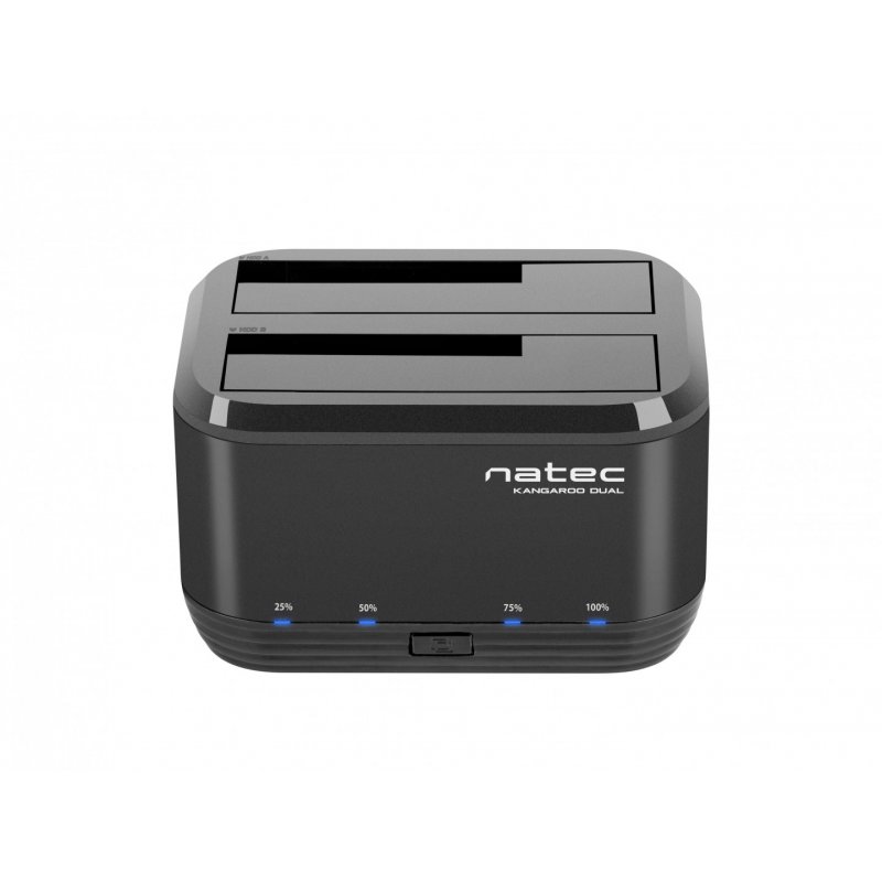 NATEC Kangaroo Dual USB 3.2 Gen 1 (3.1 Gen 1) Type-A Noir
