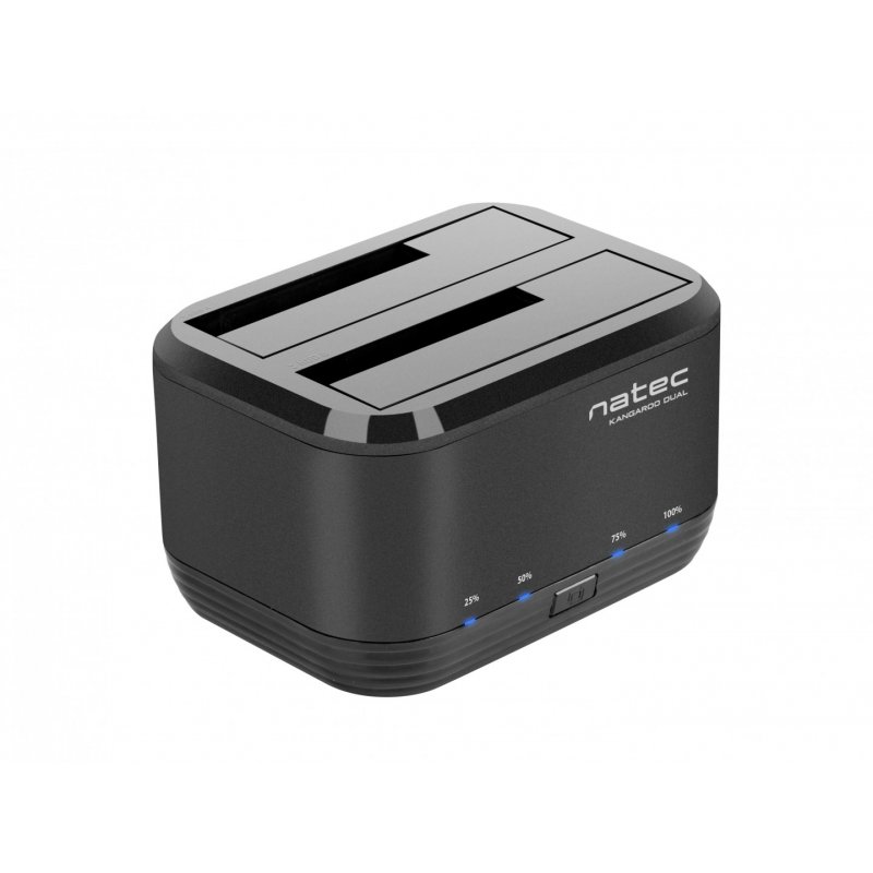 NATEC Kangaroo Dual USB 3.2 Gen 1 (3.1 Gen 1) Type-A Noir