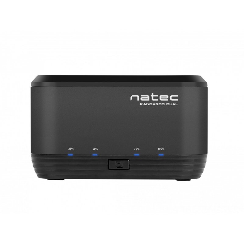 NATEC Kangaroo Dual USB 3.2 Gen 1 (3.1 Gen 1) Type-A Noir
