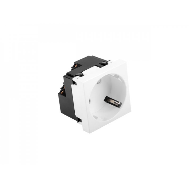 Lanberg AC-4545SW-F-W socket-outlet Type F White