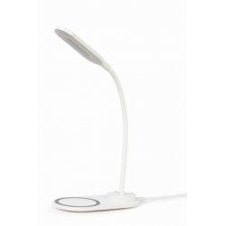 Gembird TA-WPC10-LED-01-W chargeur d'appareils mobiles Smartphone Blanc CC Recharge sans fil Intérieure