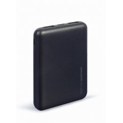 Gembird PB05-02 banque d'alimentation électrique Lithium Polymère (LiPo) 5000 mAh Noir