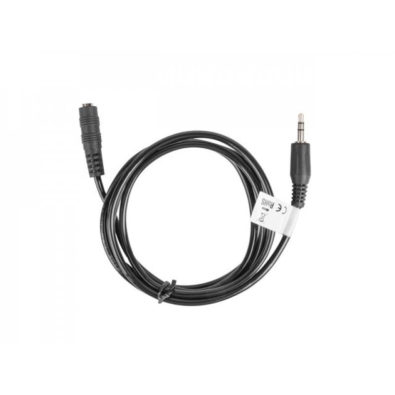 Lanberg CA-MJFJ-10CC-0015-BK audio cable 1.5 m 3.5mm Black