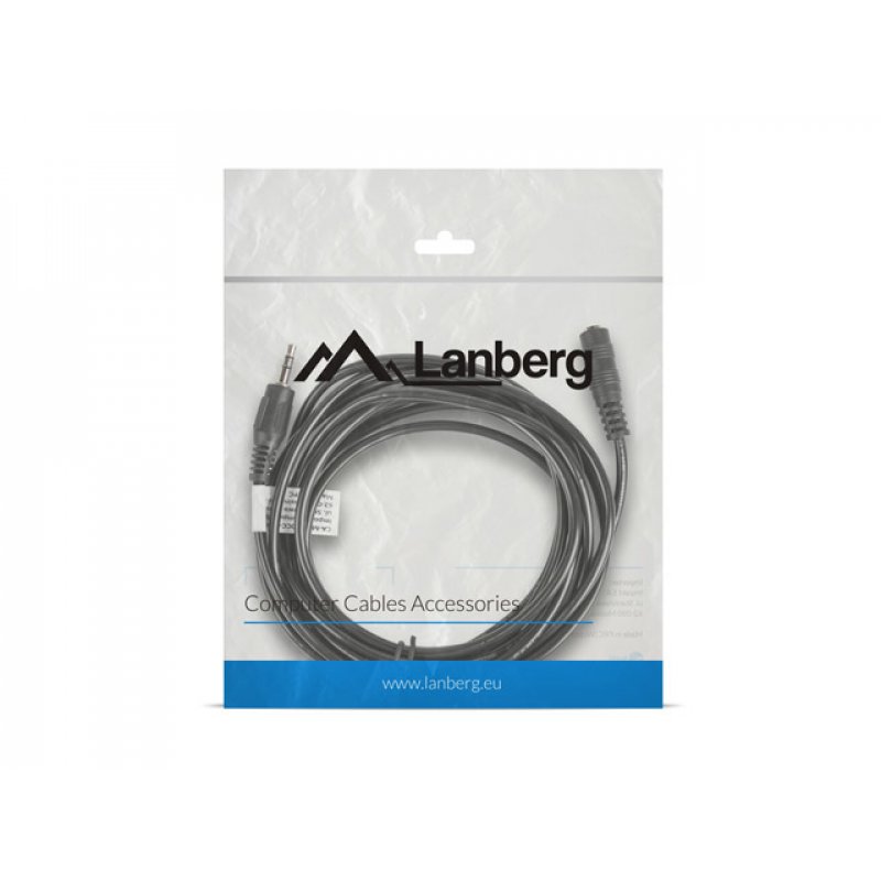 Lanberg CA-MJFJ-10CC-0030-BK câble audio 3 m 3,5mm Noir