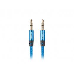 Lanberg CA-MJMJ-10CU-0030-BL audio cable 3 m 3.5mm Blue