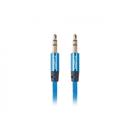 Lanberg CA-MJMJ-10CU-0030-BL audio cable 3 m 3.5mm Blue