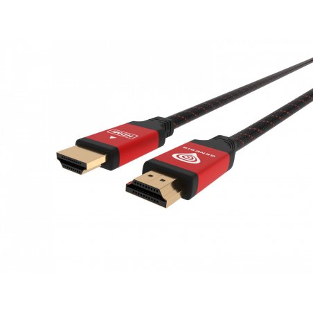 GENESIS NKA-0787 HDMI cable 3 m HDMI Type A (Standard) Black, Red