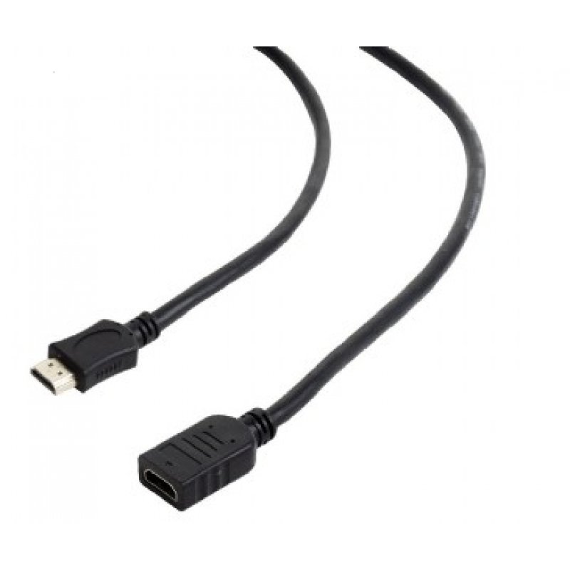 Gembird CC-HDMI4X-0.5M câble HDMI 0,5 m HDMI Type A (Standard) Noir
