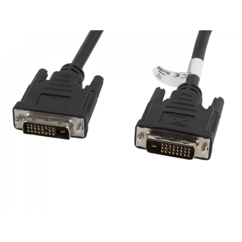 CABLE DVI-D LANBERG 24 1 MACHO/MACHO DUAL LINK 3M