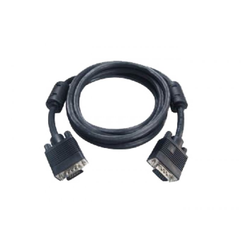 Gembird 1.8m HD15 M/M VGA cable VGA (D-Sub) Black