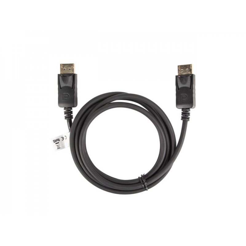 CABLE DISPLAYPORT LANBERG MACHO MACHO 4K NEGRO 1.8M