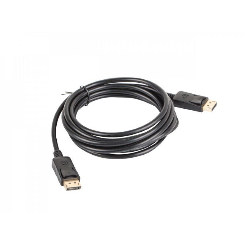 Lanberg CA-DPDP-10CC-0030-BK câble DisplayPort 3 m Noir