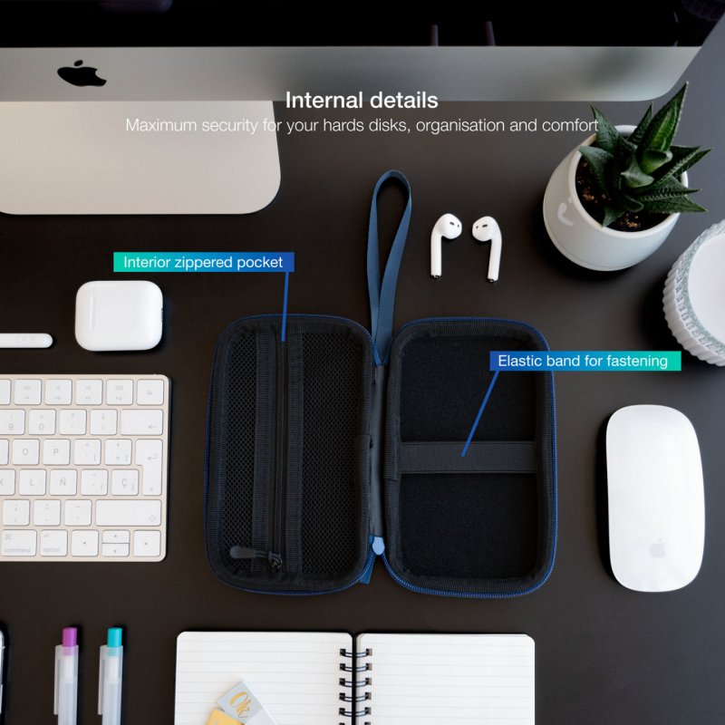 FUNDA CAJA EXTERNA TOOQ 2.5" AZUL PACIFICO