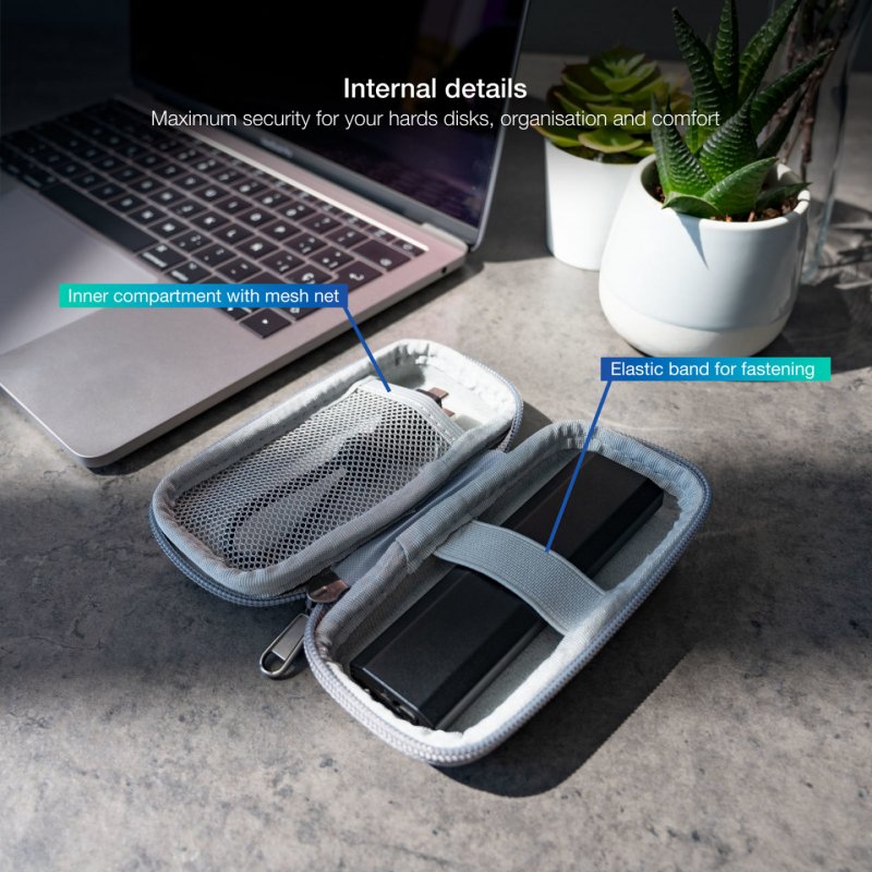 FUNDA CAJA EXTERNA TOOQ M2 GRIS