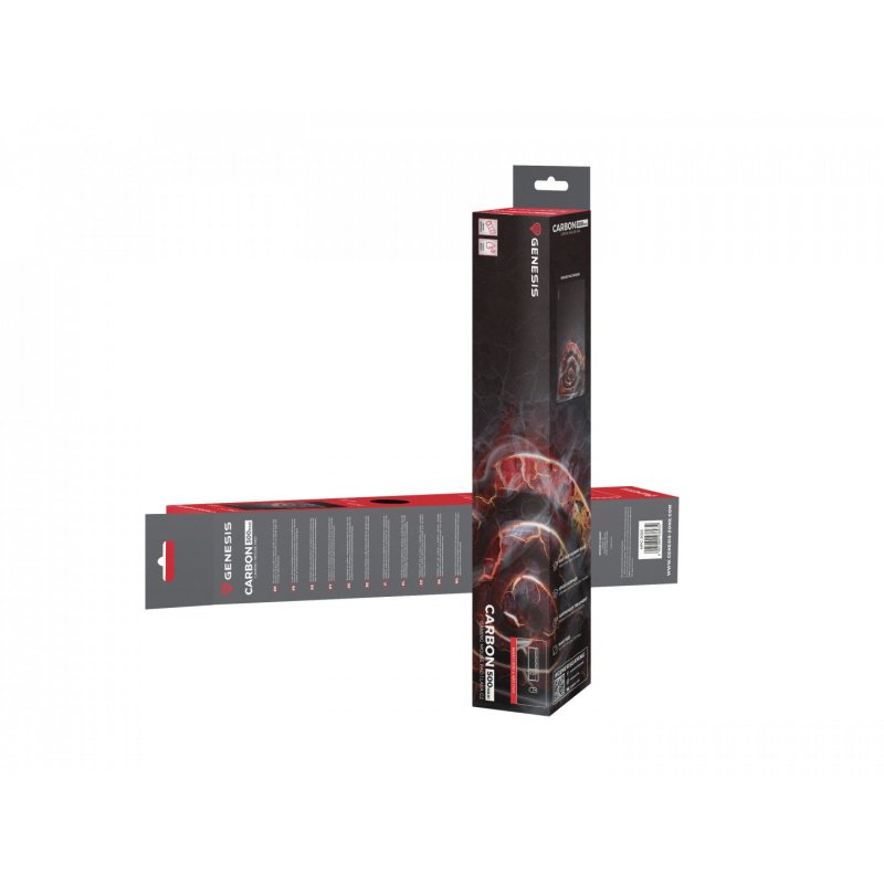 ALFOMBRILLA GENESIS CARBON 500 MAXI LAVA G2 900X450 MM