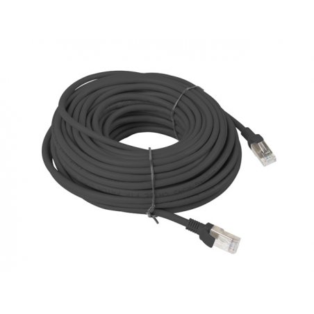 Lanberg PCU6-10CC-2000-BK câble de réseau Noir 20 m Cat6 U/UTP (UTP)