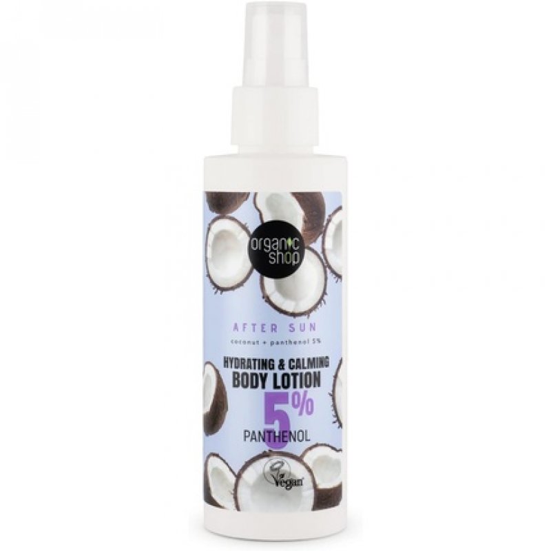 Organic Shop After Sun Hydrating Calming Body Lotion 150ml