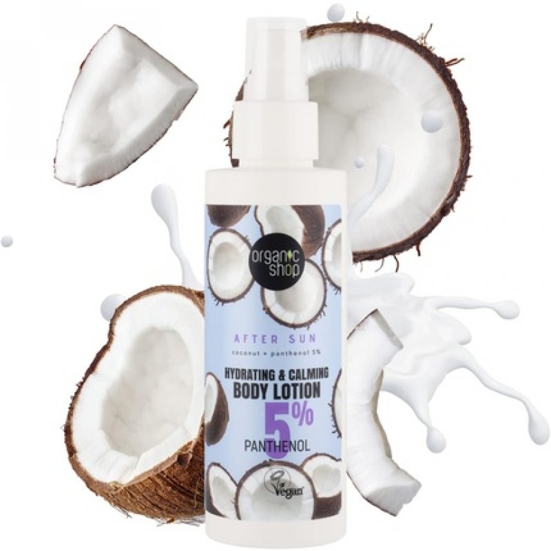 Organic Shop After Sun Hydrating Calming Body Lotion 150ml