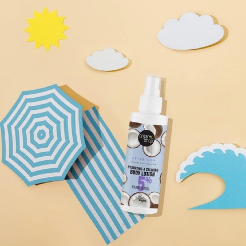 Organic Shop After Sun Hydrating Calming Body Lotion 150ml
