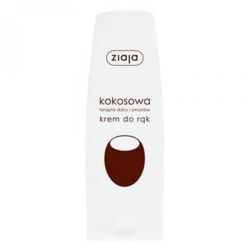 ZIAJA Coconut Hand Cream with Canola Oil for Smooth and Soft Skin 80ml
