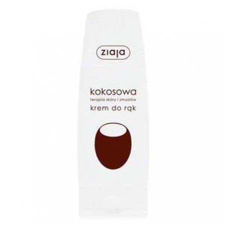 ZIAJA Coconut Hand Cream with Canola Oil for Smooth and Soft Skin 80ml