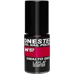 Layla Cosmetics One Step Gel Nail Polish Bellissimo Red 5ml