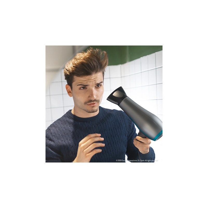 Cecotec Bamba IoniCare 5200 sèche-cheveux 2300 W Bleu, Gris