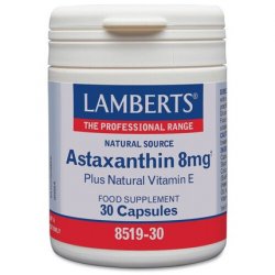 Lamberts Astaxanthin 8mg 30 Veg Capsules