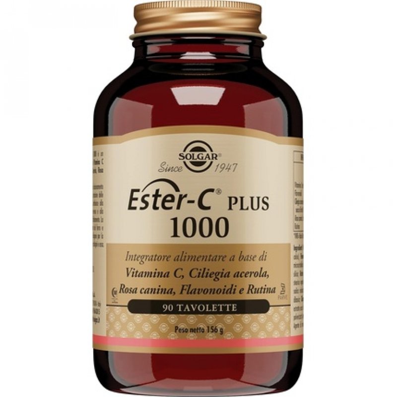 Solgar Ester C Plus 1000 90 Tablets