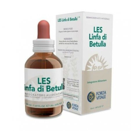 FORZA VITALE Les Linfa di Betulla Detox and Body Cleanse Supplement 50ml