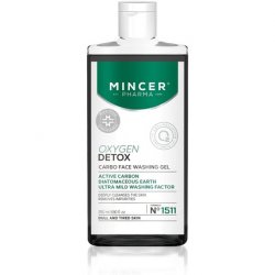 Mincer Pharma Oxygen Detox Carbo Face Wash Gel with Activated Charcoal and Diatomaceous Earth 250ml