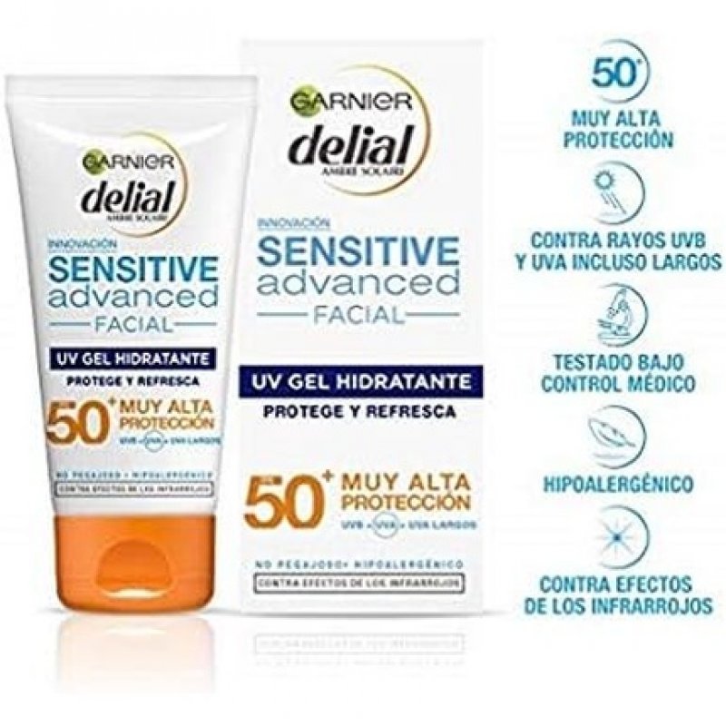 Delial Sensitive Advanced Facial Sunscreen SPF 50 50ml