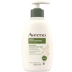 Aveeno Daily Moisturizing Lotion 24 Hour Moisture for Normal to Dry Skin 500ml