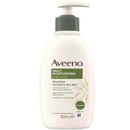 Aveeno Daily Moisturizing Lotion 24 Hour Moisture for Normal to Dry Skin 500ml