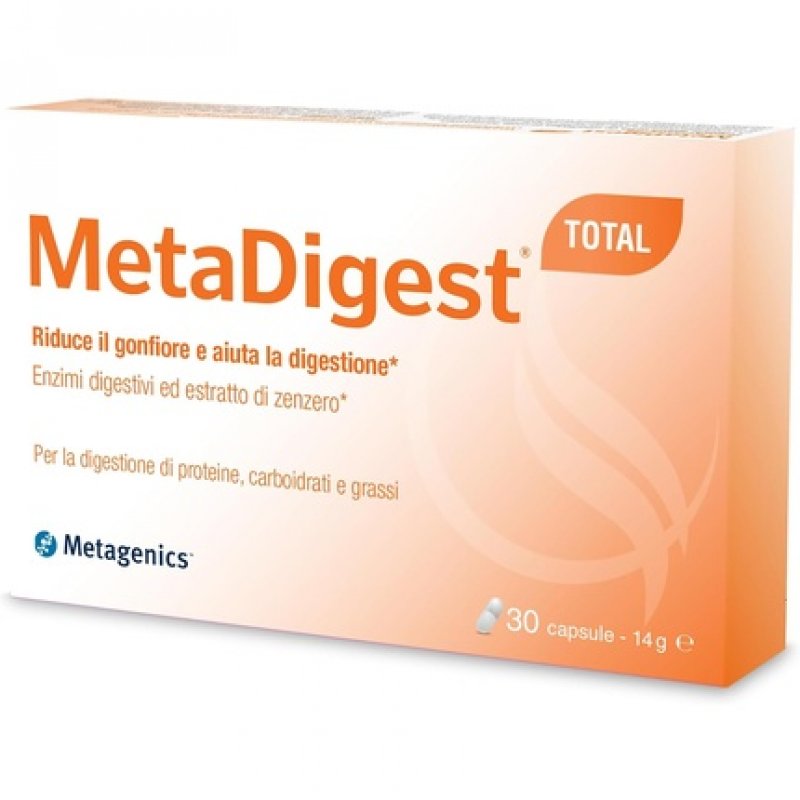 Metagenics Metadigest Total Dietary Supplement 30 Capsules