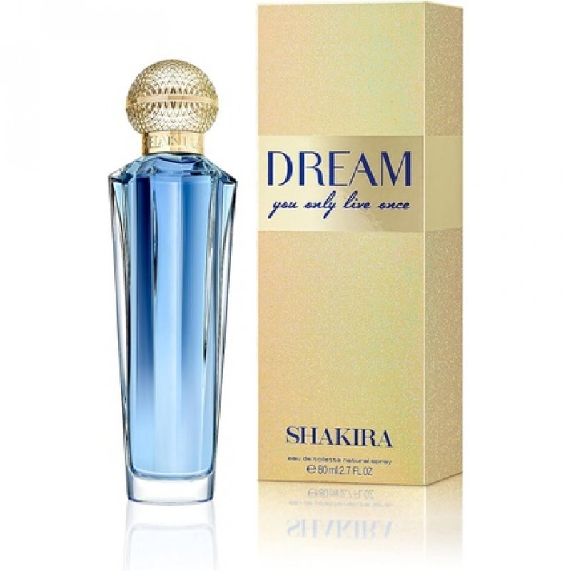 Shakira Dream Perfume for Women Long Lasting Fresh and Feminine Vanilla Citrus and Floral Notes Ideal for Day Wear 80ml